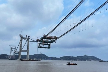 两桥合建三大首创这座世界级桥梁将在年底建成